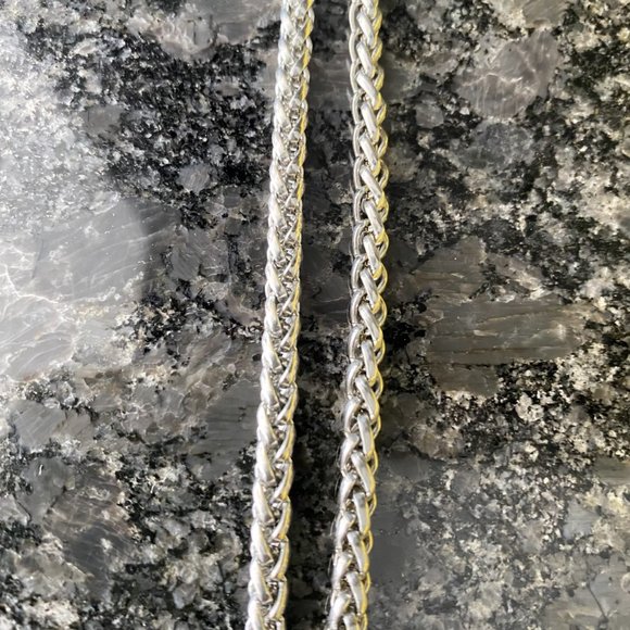 Blue Aqua Agate Stone Necklace - Picture 6 of 8